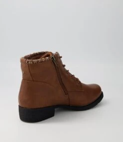 Camber Tan Ankle Boots -Lynx Shoes Shop IL11374TANSM 4