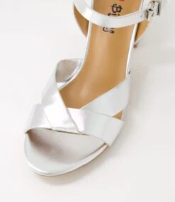 Kora Silver Sandals -Lynx Shoes Shop IL11439SILSM 5