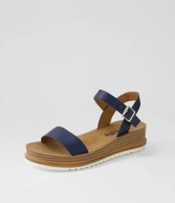 Rachie Navy Sandals -Lynx Shoes Shop IL11462DBYSM 3
