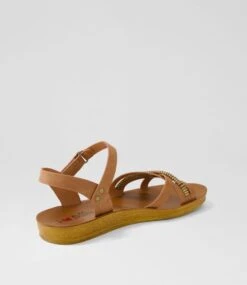 Kelia Tan Mix Sandals -Lynx Shoes Shop IL11515TANEX 4