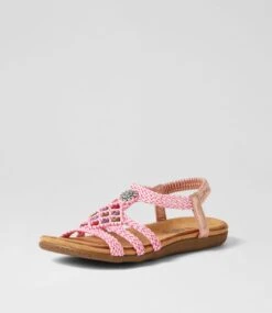 Fiorente Pink Multi Sandals 8 Fiorente Pink Multi Sandals -Lynx Shoes Shop IL11520PINHG 3