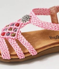 Fiorente Pink Multi Sandals 11 Fiorente Pink Multi Sandals -Lynx Shoes Shop IL11520PINHG 6