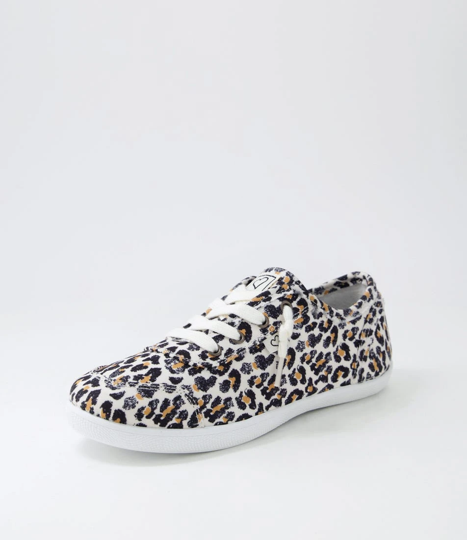 Mynka Leopard Canvas Sneakers 4 Mynka Leopard Canvas Sneakers - Image 2