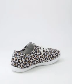 Mynka Leopard Canvas Sneakers 9 Mynka Leopard Canvas Sneakers -Lynx Shoes Shop IL11531A01CA 4