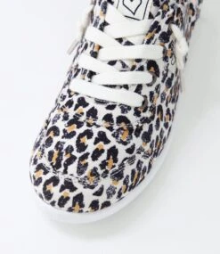 Mynka Leopard Canvas Sneakers 10 Mynka Leopard Canvas Sneakers -Lynx Shoes Shop IL11531A01CA 5