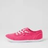 Mynka Fuchsia Canvas Sneakers -Lynx Shoes Shop IL11531P22CA 2