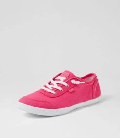 Mynka Fuchsia Canvas Sneakers 8 Mynka Fuchsia Canvas Sneakers -Lynx Shoes Shop IL11531P22CA 3
