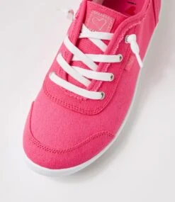 Mynka Fuchsia Canvas Sneakers 10 Mynka Fuchsia Canvas Sneakers -Lynx Shoes Shop IL11531P22CA 5