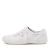 Mynka White Canvas -Lynx Shoes Shop IL11531WHICA 4