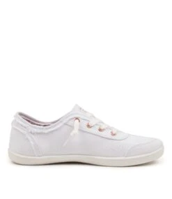 Mynka White Canvas -Lynx Shoes Shop IL11531WHICA 5