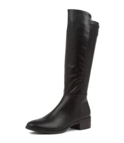 Telli2 Blk Smooth-stretch -Lynx Shoes Shop IL11600BLAJV 2