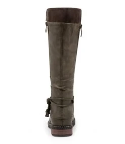 Maldivian Olive Knee High Boots -Lynx Shoes Shop IL11604H81SM 3