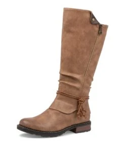 Maldivian Camel Knee High Boots -Lynx Shoes Shop IL11604N58SM 2