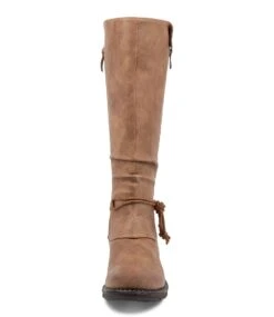 Maldivian Camel Knee High Boots -Lynx Shoes Shop IL11604N58SM 6
