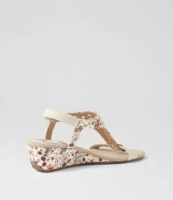 Beatriz Vanilla Blossomy Sandals -Lynx Shoes Shop IL11642KXUSM 4
