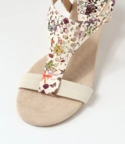 Beatriz Vanilla Blossomy Sandals -Lynx Shoes Shop IL11642KXUSM 5