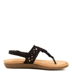Frice Black Crochet-micro -Lynx Shoes Shop IL11662BLAN9 5