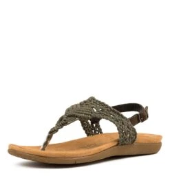 Frice Khaki Crochet-micro -Lynx Shoes Shop IL11662H48N9 2