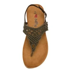 Frice Khaki Crochet-micro -Lynx Shoes Shop IL11662H48N9 6