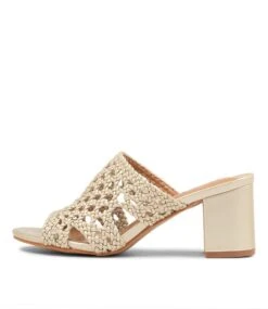 Kariah Pale Gold Sandals