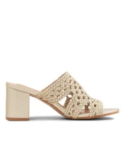 Kariah Pale Gold Sandals -Lynx Shoes Shop IL11682F39SM 5