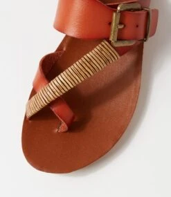 Kitox2 Whiskey Mix Sandals 10 Kitox2 Whiskey Mix Sandals -Lynx Shoes Shop IL11686TAHEX 5