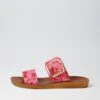 Koriemus Berry Floral Microsuede Sandals -Lynx Shoes Shop IL11688RYLMS 2