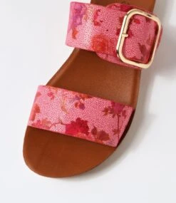 Koriemus Berry Floral Microsuede Sandals -Lynx Shoes Shop IL11688RYLMS 5