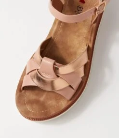 Ralph Pink Rose Gold Sandals -Lynx Shoes Shop IL11713P97SM 5