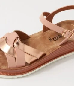Ralph Pink Rose Gold Sandals -Lynx Shoes Shop IL11713P97SM 6