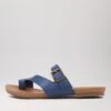 Solanta Dark Blue Slides 1 Solanta Dark Blue Slides -Lynx Shoes Shop IL11724DGPSM 2