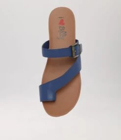 Solanta Dark Blue Slides 11 Solanta Dark Blue Slides -Lynx Shoes Shop IL11724DGPSM 6