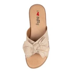 Floren Beige Linen -Lynx Shoes Shop IL11750N03QG 6