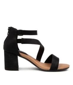 Franie Black Elastic -Lynx Shoes Shop IL11757BLA29 5