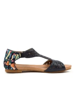 Raff Navy-navy Print -Lynx Shoes Shop IL11760DO75M 5