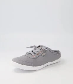 Malteasie Grey Canvas Sneakers -Lynx Shoes Shop IL11782GRYCA 3