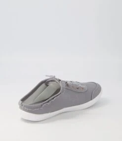 Malteasie Grey Canvas Sneakers -Lynx Shoes Shop IL11782GRYCA 4