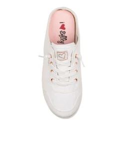 Malteasie White Canvas -Lynx Shoes Shop IL11782WHICA 6