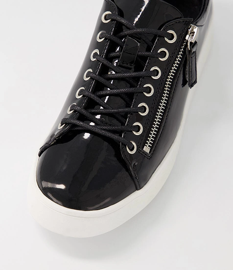 Liberty Black White Patent Pu Sneakers 6 Liberty Black White Patent Pu Sneakers - Image 4