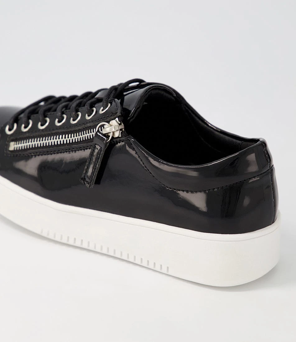 Liberty Black White Patent Pu Sneakers 7 Liberty Black White Patent Pu Sneakers - Image 5