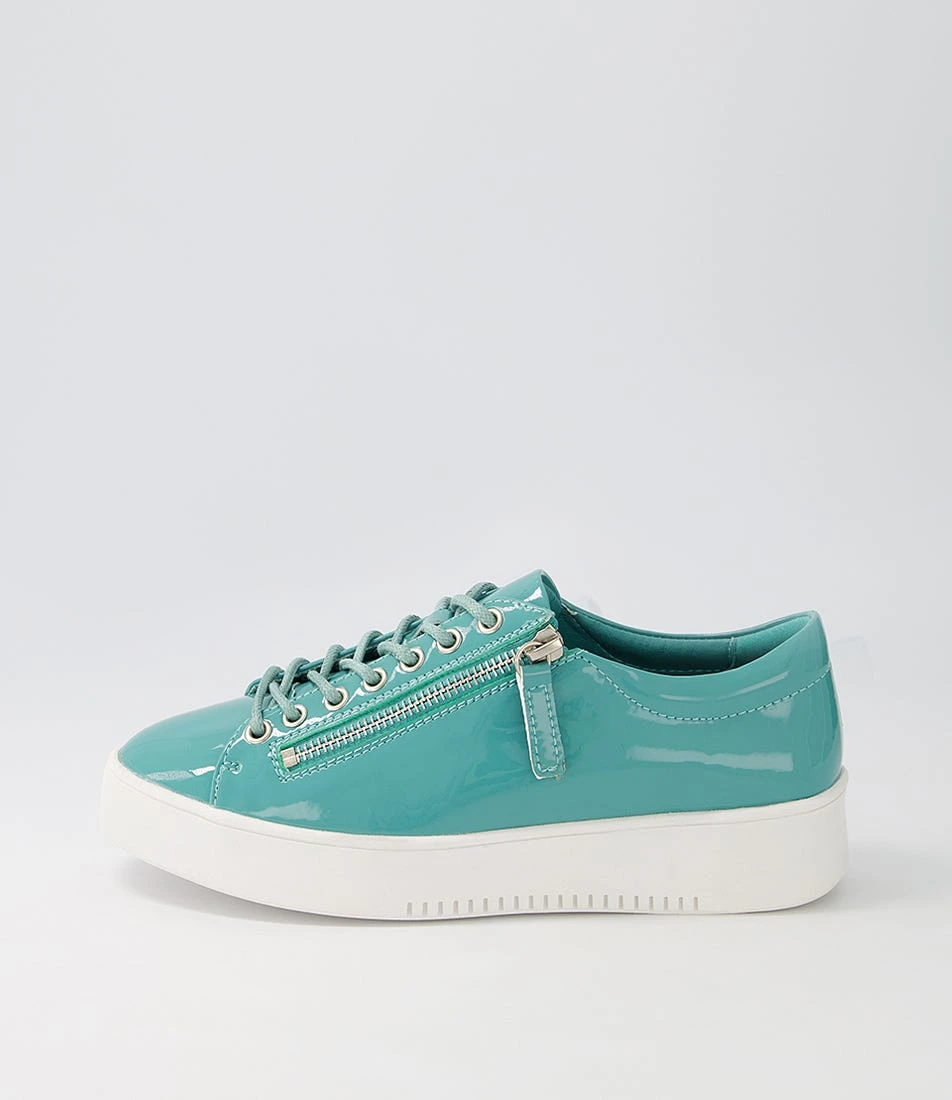 Liberty Teal Patent Pu Sneakers 3 Liberty Teal Patent Pu Sneakers
