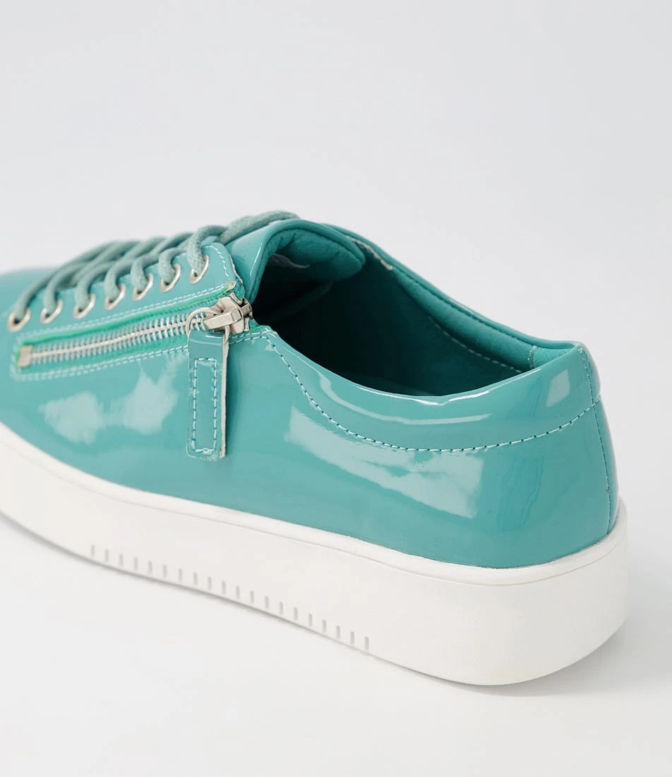 Liberty Teal Patent Pu Sneakers 7 Liberty Teal Patent Pu Sneakers - Image 5
