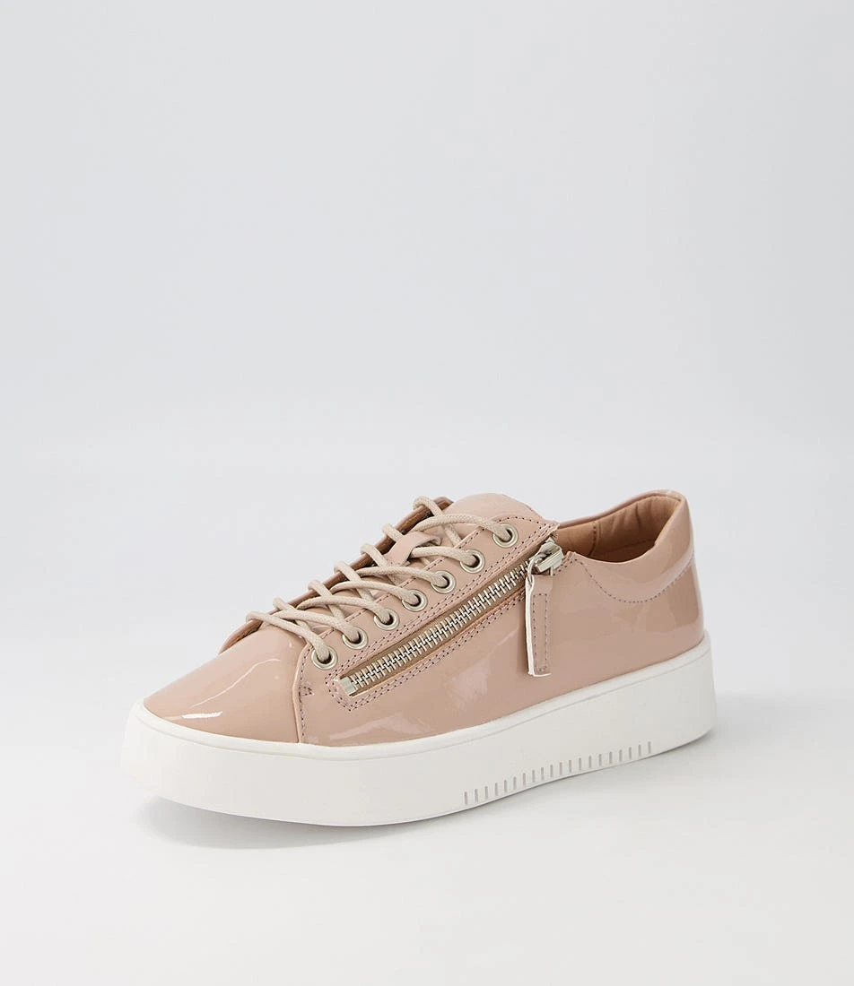Liberty Nude Patent Pu Sneakers 4 Liberty Nude Patent Pu Sneakers - Image 2