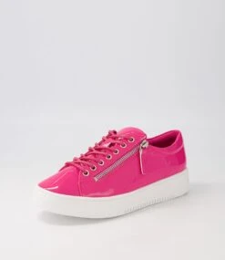 Liberty Fuchsia Patent Pu Sneakers -Lynx Shoes Shop IL11793P22UU 3