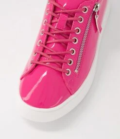 Liberty Fuchsia Patent Pu Sneakers -Lynx Shoes Shop IL11793P22UU 5