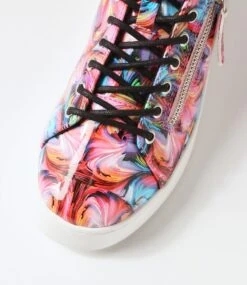 Liberty Bright Swirl Patent Pu Sneakers -Lynx Shoes Shop IL11793QGKUU 5