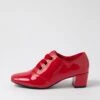 Helix Dark Red Patent Pu Heels -Lynx Shoes Shop IL11794RANUU 2