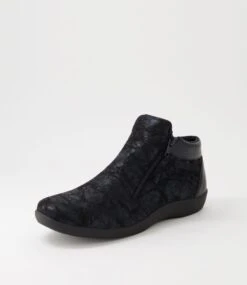 Valora Black Ankle Boots -Lynx Shoes Shop IL11798BLASM 3