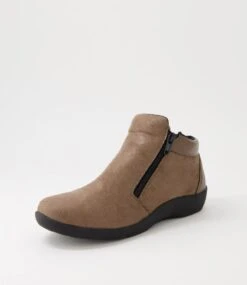 Valora Taupe Ankle Boots -Lynx Shoes Shop IL11798NGVSM 3