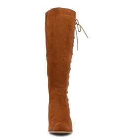 Carbine Tan Microsuede Knee High Boots 11 Carbine Tan Microsuede Knee High Boots -Lynx Shoes Shop IL11810TANMS 6